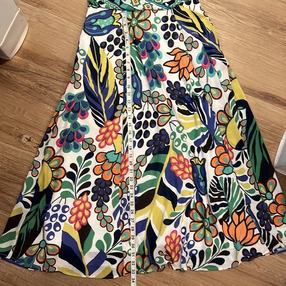 WAYWARD FANCIES Floral print crepe halter style dress Size 8/M - Picture 9 of 16